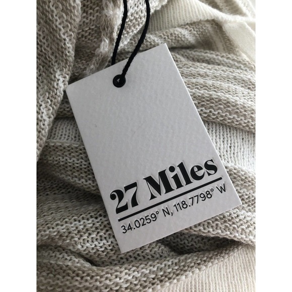 NWT 27 Miles Calix Fringe Caftan size M/L - Picture 8 of 8